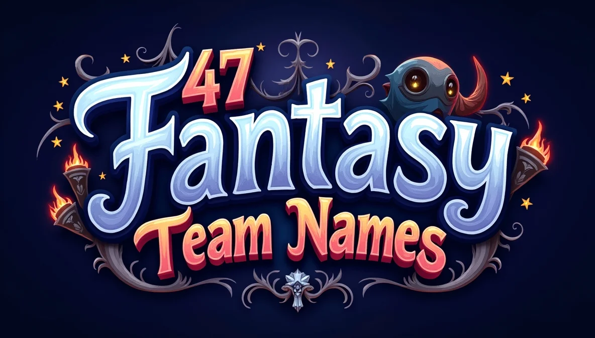 47 Fantasy Team Names
