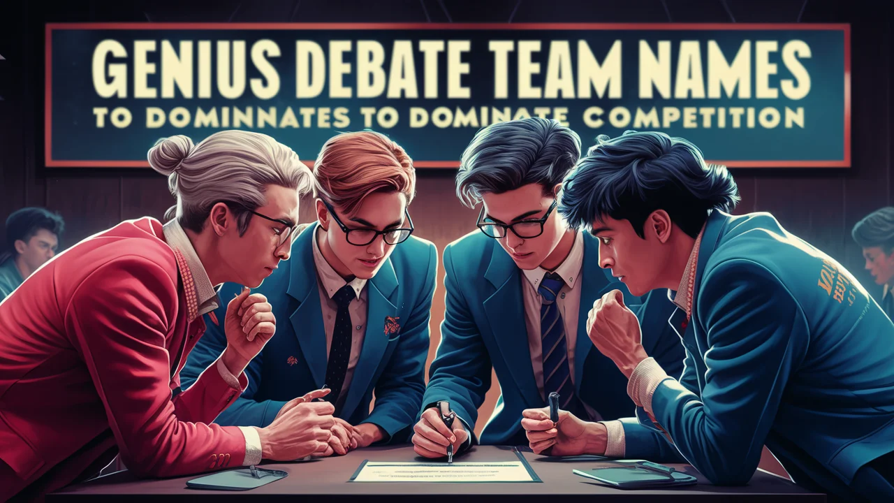 Debate Team Names